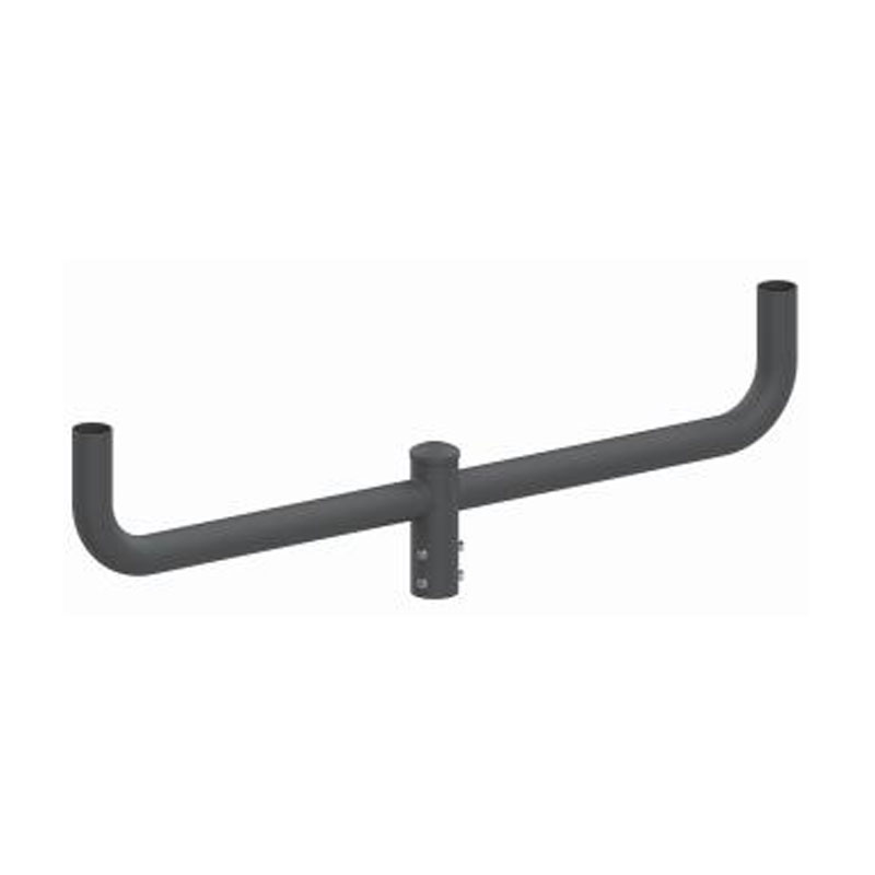 Adaptador de espiga de poste de luz externo vertical redondo de 4