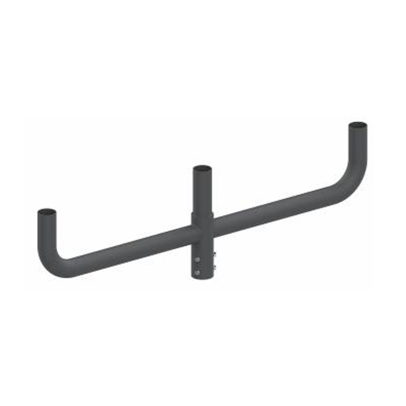 Adaptador de espiga de poste de luz externo vertical redondo de 4