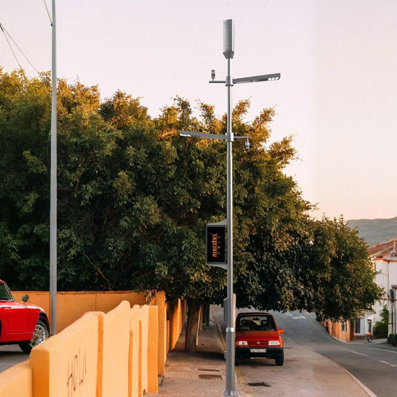 Poste de alumbrado público Smart City de aleación de aluminio